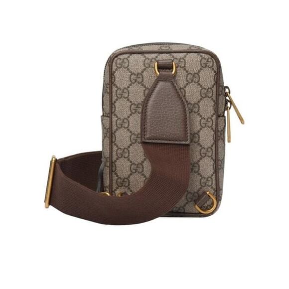 GUCCI GG OPHIDIA WEB STRIPED CROSSBODY - Picture 4 of 7